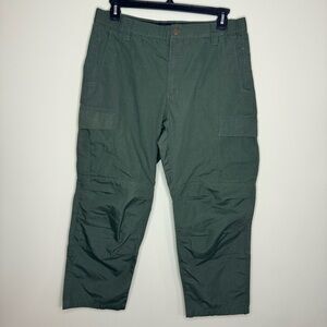 Vertx tactical pants cargo green reinforced knee mens 36 x 30 ripstop workwear